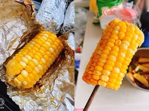 簡單好吃的錫紙烤玉米