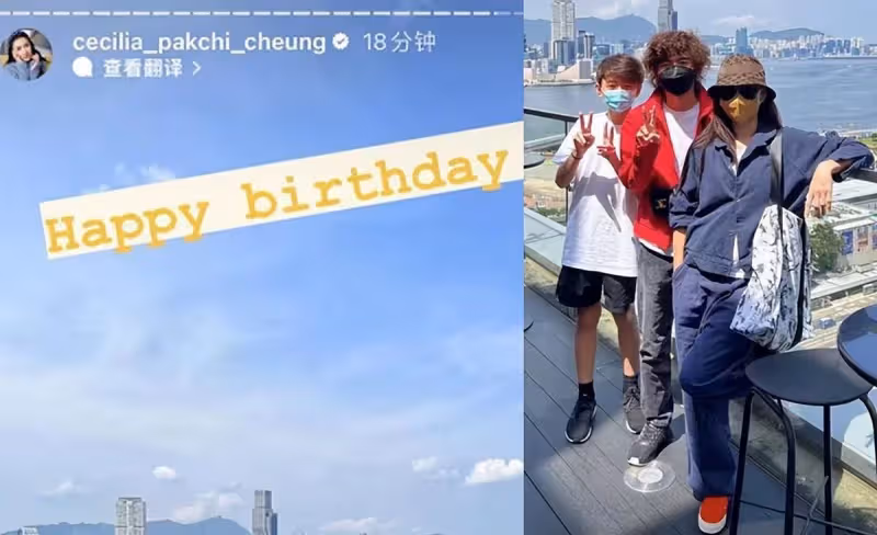 43歲張柏芝長子近照曝光!身高已超175厘米,模樣不像父親引熱議