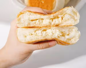 桂花乳酪日式麵包｜秋日食譜｜柔軟｜醇香
