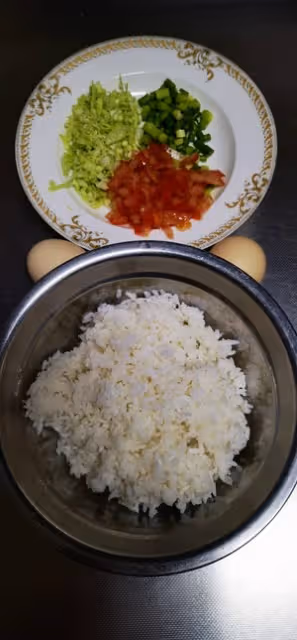 5分鐘快手黃金蛋炒飯