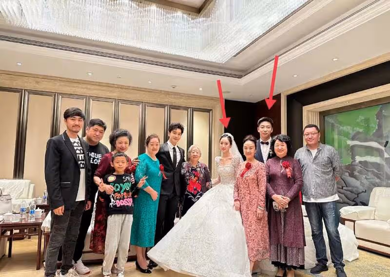 黃曉明參加表弟婚禮帥氣搶風頭 新娘顏值吸睛