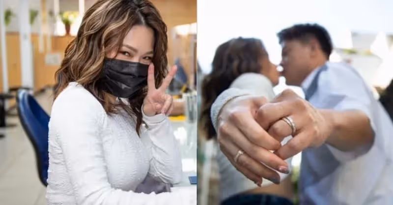 才交往半年！38歲女星曬親吻照「宣布結婚了」　曝光老公身分「喜當台灣媳婦」網喊：恭喜！