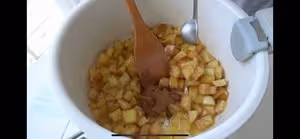 肉桂蘋果全麥貝果