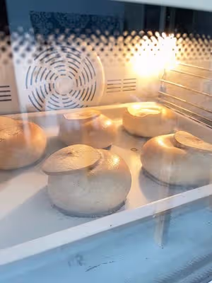 肉桂蘋果全麥貝果