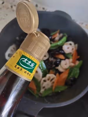 經典素菜小炒——荷塘月色㊙️清脆爽口，簡單又快手‼️