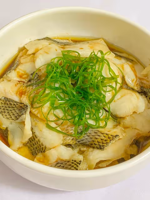 清蒸鱸魚片