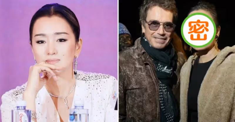 鞏俐和74歲老公亮相巴黎時裝周！她穿毛毛衣老公戴墨鏡，太般配了