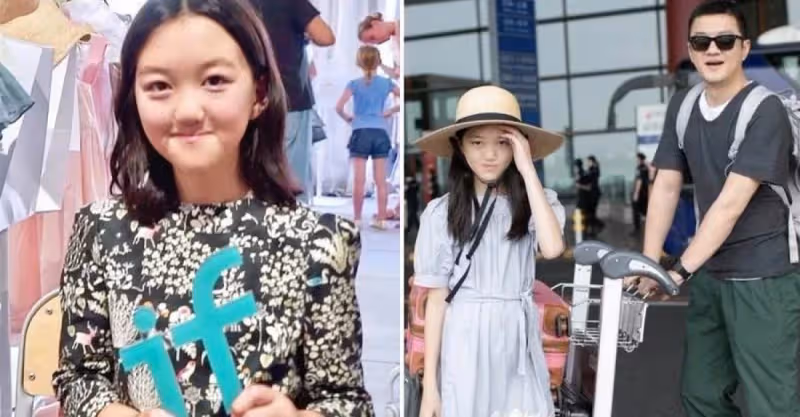 王菲女兒機場偶遇張柏芝，李嫣脫口而出一句話，網友：家教沒誰了