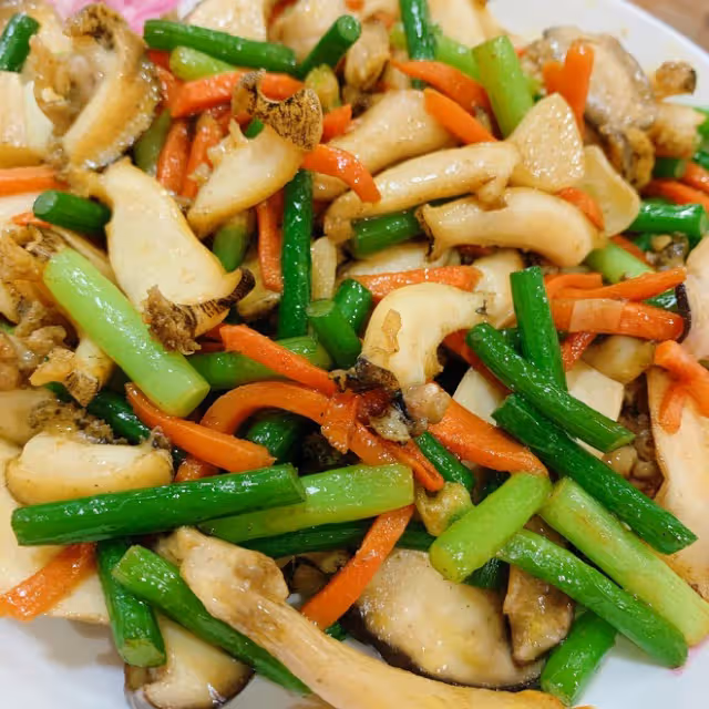 香炒鮑魚