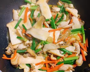 香炒鮑魚