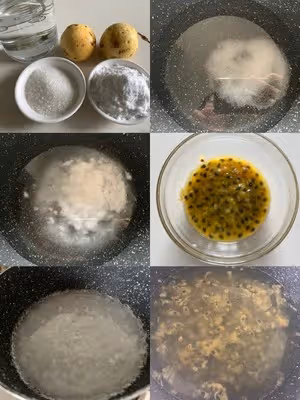 夏日必吃❗️酸甜可口，清涼解暑的百香果果凍