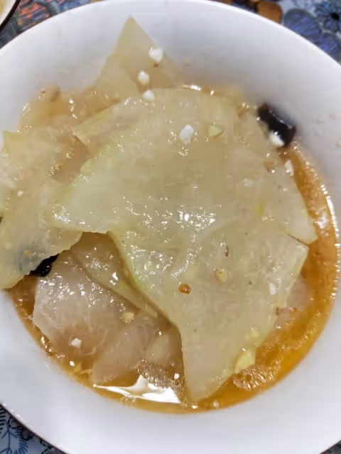 個人版清炒冬瓜片