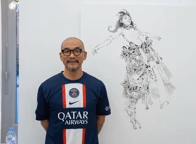著名藝術家金政基猝逝!機場經歷胸痛搶救無效,被譽為人體印表機