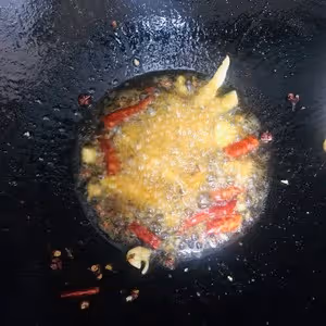 青花椒干煸雞