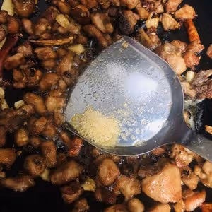 青花椒干煸雞