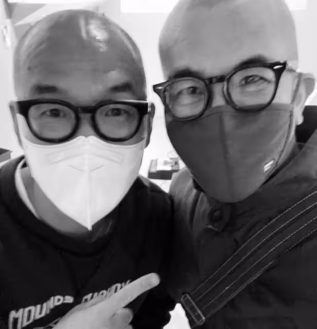 具俊曄曬照悼念金政基，倆光頭神似哥倆，與大S或許能白頭到老