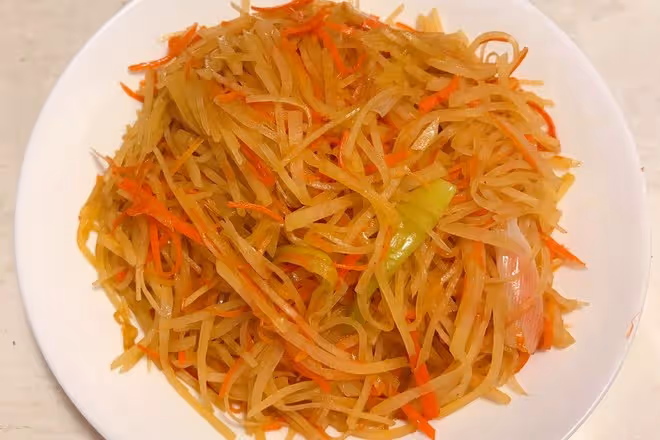 胡蘿蔔土豆絲