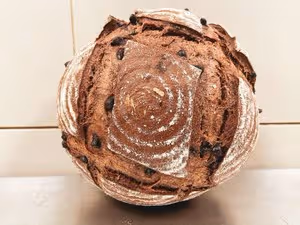 這個巧克力麵包真的好吃到停不下來