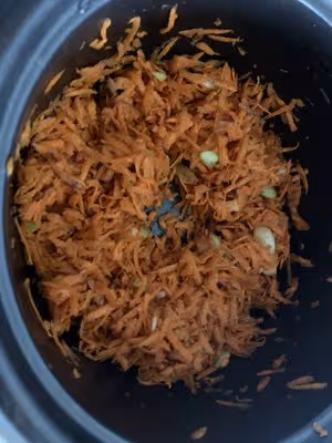 酥脆的胡蘿蔔丸子