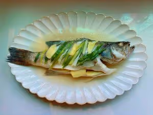 清蒸鱸魚【快手又美味】