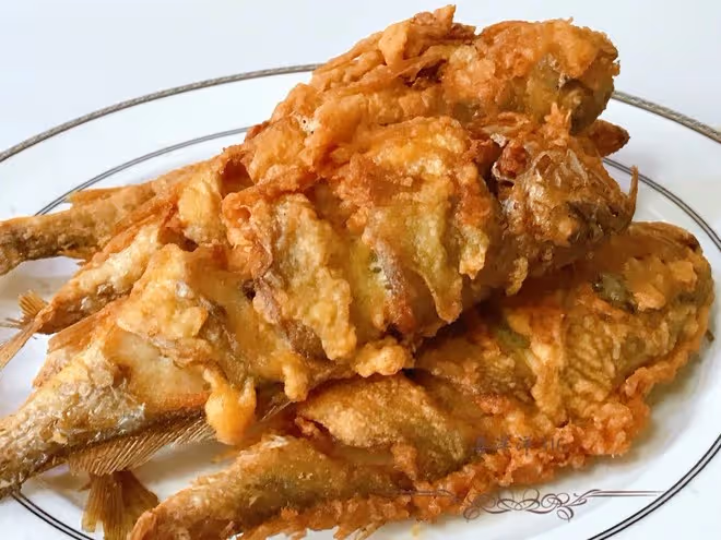 酥炸黃花魚