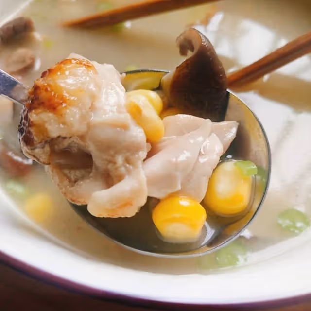 一個雞腿🍗就可以做一碗香濃可口的雞湯