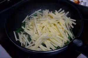 豆角炒土豆絲