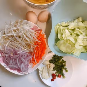 排檔風味炒年糕（黃米粿）