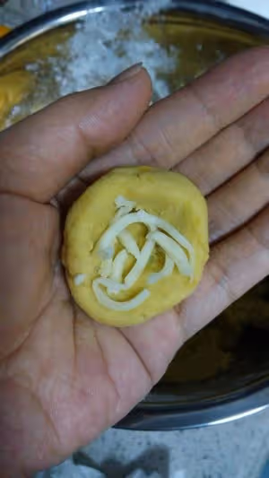 芝心地瓜丸