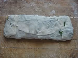 生煎韭菜饃