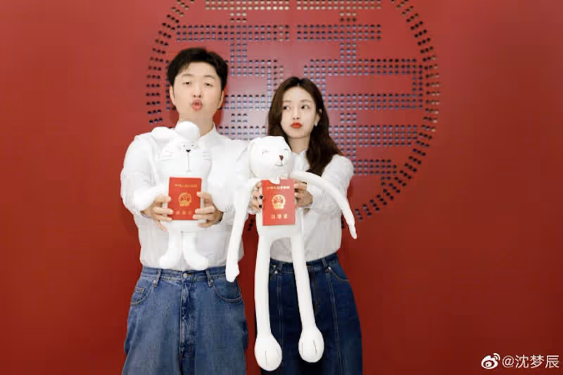 沈夢辰杜海濤結婚半年被傳婚變　微博搜不到「對方名字」