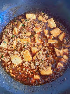 肉末豆腐