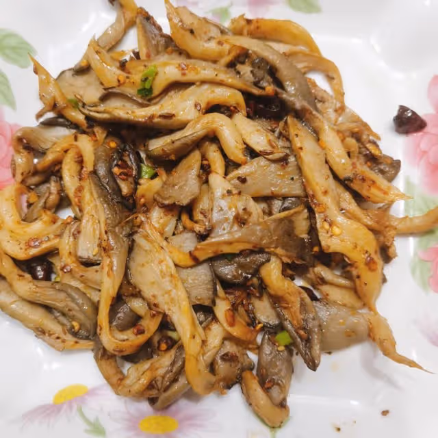 孜然平菇