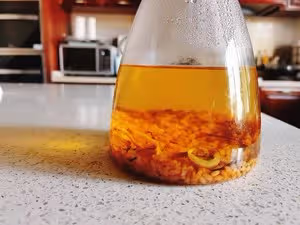 祛濕減肥驅寒的姜米茶