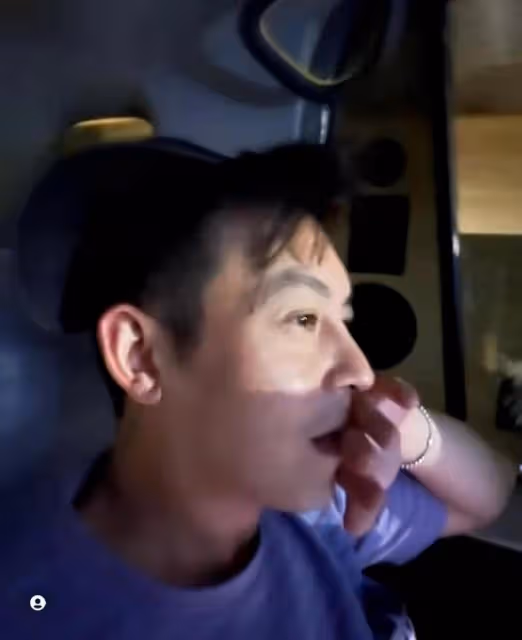 秦舒培為陳冠希慶42歲生日!曬老公帥氣側顏,陳冠希甜蜜發文互動