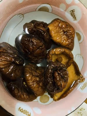 香菇板栗燒雞腿