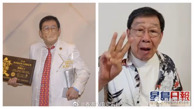 胡楓孫仔孫女陪領獎個個餅印樣!確診後痊癒精神奕奕