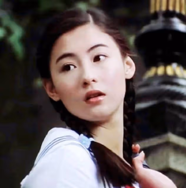 小林青霞錄節目穿漢服,路人隨手一拍生圖曝光,40歲真實顏值看愣了