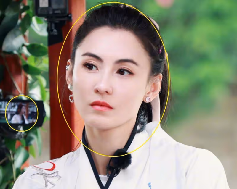 小林青霞錄節目穿漢服,路人隨手一拍生圖曝光,40歲真實顏值看愣了