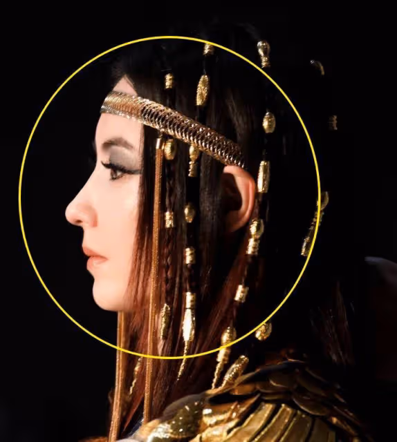 小林青霞埃及女王造型曝光,懟臉拍瑕疵全無,40歲的顏值讓人看呆