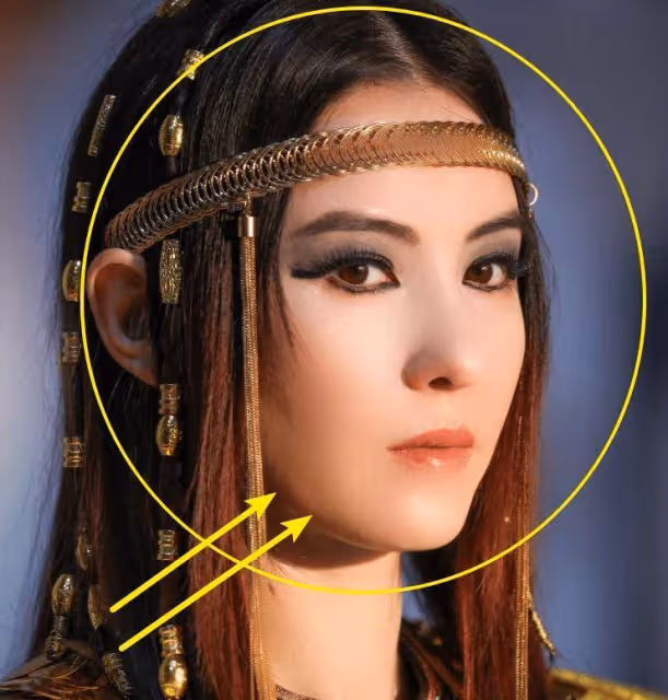 小林青霞埃及女王造型曝光,懟臉拍瑕疵全無,40歲的顏值讓人看呆