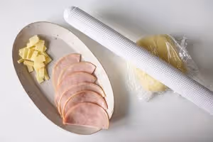 【北鼎烤箱食譜】玫瑰火腿芝士麵包