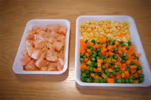 減脂增肌 玉米雜蔬雞丁