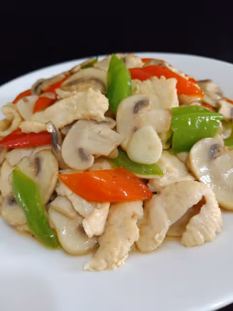 口蘑雞片