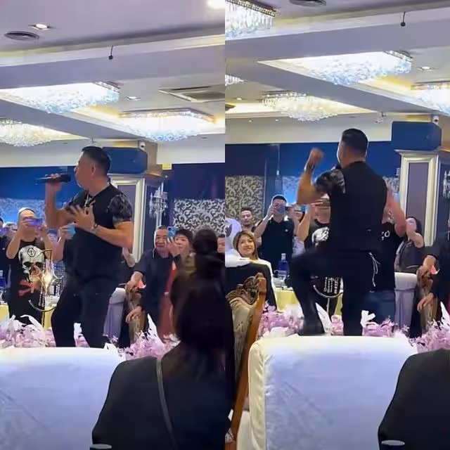 知名港星近況曝光!做婚禮表演嘉賓表現誇張,網友:像去砸場的