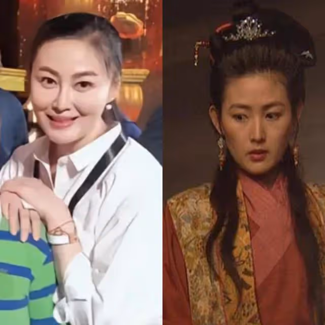 52歲王思懿曬合照!武松武大郎潘金蓮罕同框,女方模樣大變認不出