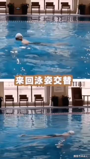 42歲董潔空中倒立秀細腰 穿運動內衣一身肌肉