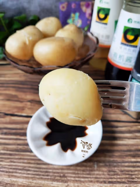清蒸土豆~禾然有機💯吃出土豆本原味