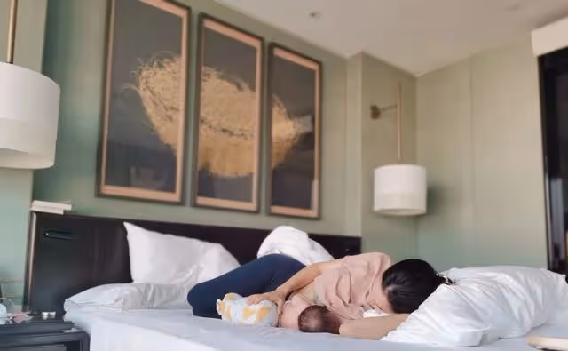 盧靖姍曬哺乳照慶出月子,意外曝光奢華月子會所,月花26萬太豪橫