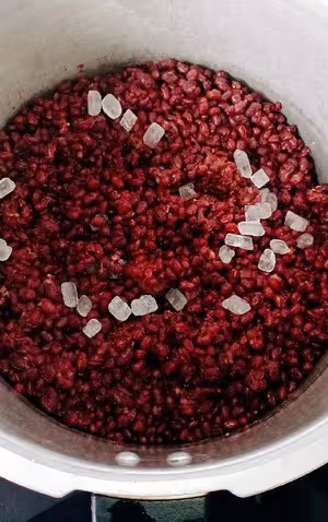 自製好吃又健康的豆沙餡(顆粒)，免泡版